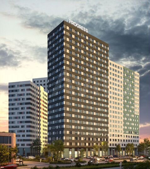 1-к. квартира, 32,2 м², 17/22 эт.