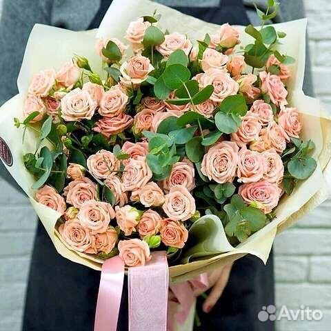 Цветы розы букет