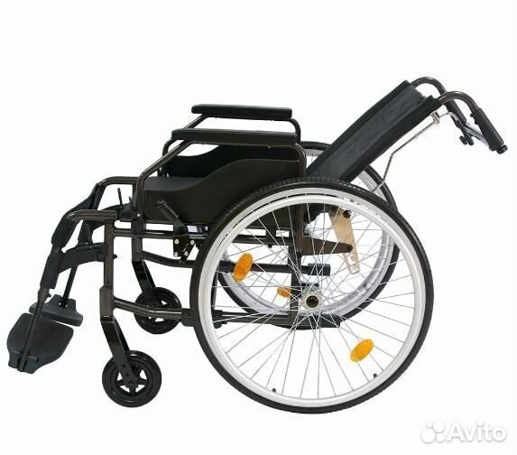 Коляска инвалидная с откидной спинкой 514A-LX