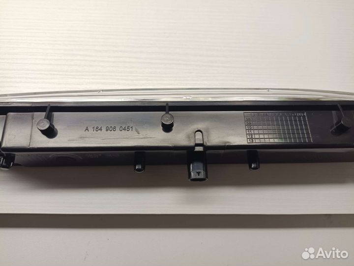 Фара противотуманная правая mercedes w164