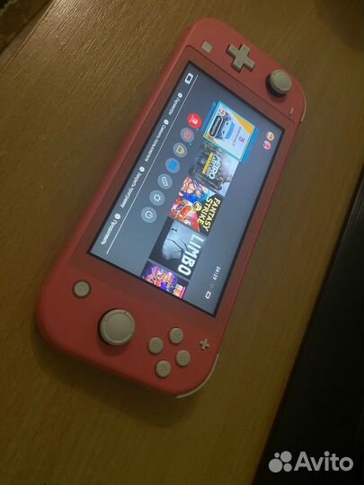 Nintendo switch lite с играми