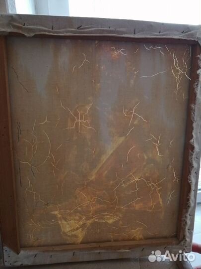 Мужчина с балалайкой Картина