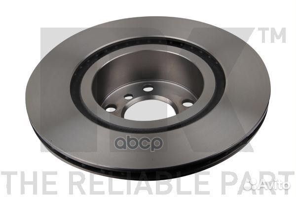 Диск тормозной BMW X3 F25 10- задний вент.D 330