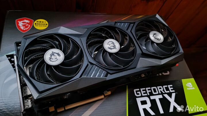 Видеокарта MSI rtx 3070 ti gaming x trio