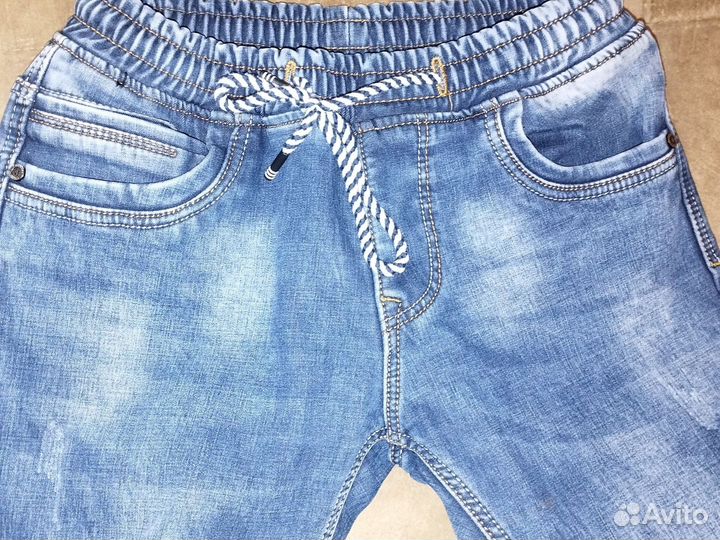 Брюки мужские утепленные джинс