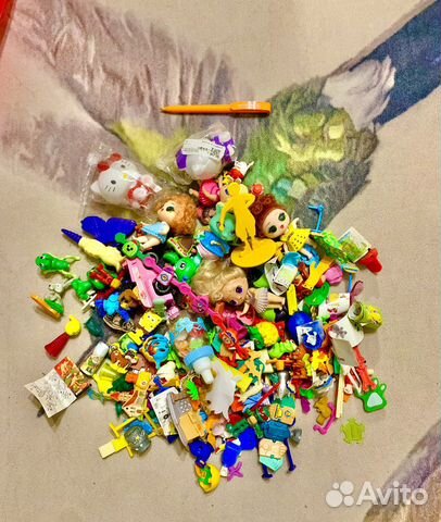 Киндер мелкие игрушки пакетом
