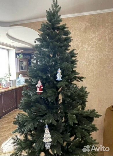 Новогодняя ель литая 2,1 м, premium