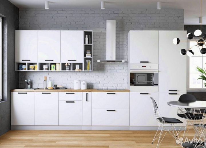 Бюджетная модульная кухня в наличии