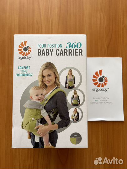 Торг.Оригинал.Рюкзак-кенгуру Ergobaby 360