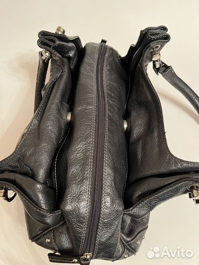 Сумка tj collection италия натуральная кожа