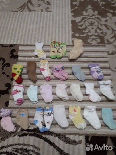 Носочки с рождения и старше и пинетки