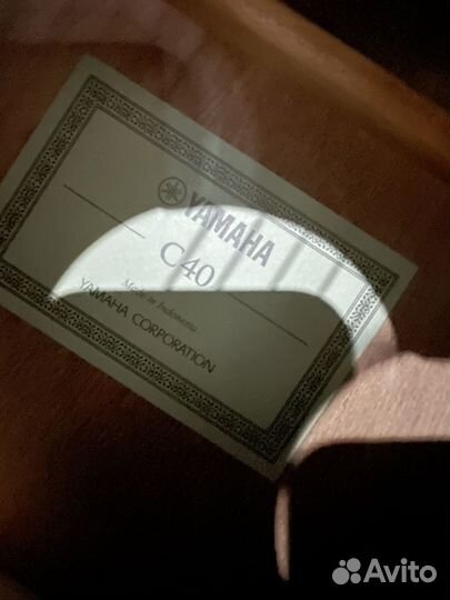 Классическая гитара Yamaha C40