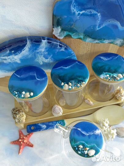 Менажницы, доски разделочные, банки для сыпучих