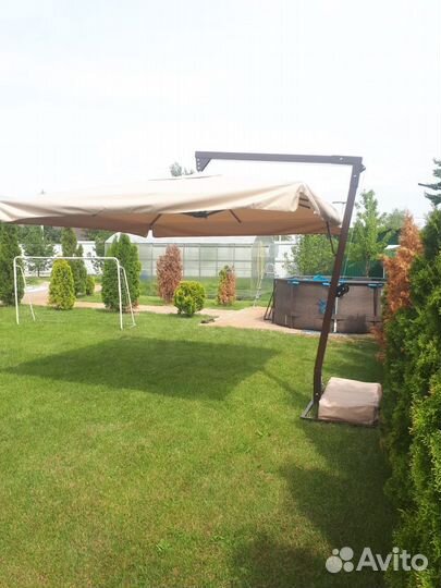 Зонт на боковой опоре 4х28