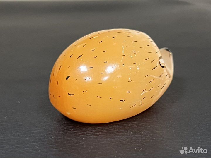 Статуэтка селенит Ёжик 5 х 2,5 см