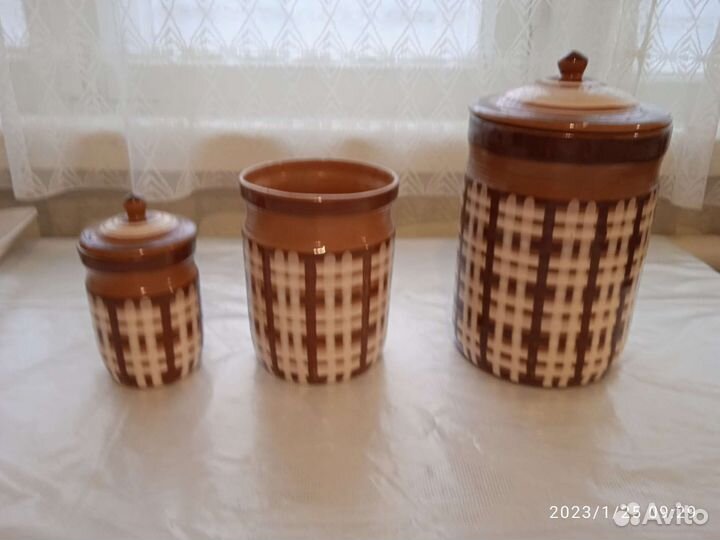 Набор посуды керамика