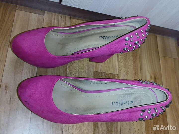 Туфли женские 41 размер на высоком каблуке