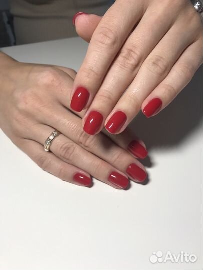 Маникюр с покрытием, наращивание ногтей