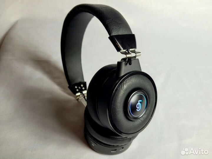 Брендовые RGB Super Bass блютуз наушники