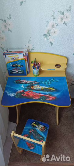 Парта и стул дошкольная