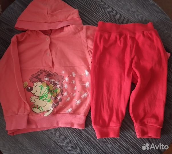 Вещи пакетом на девочку рост 68