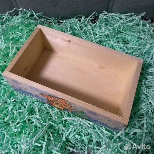 Коробочки деревянные