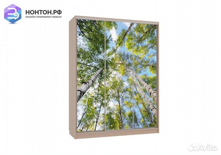 Шкаф-купе Бассо 7-600 57 дуб млечный