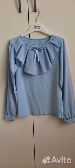 Школьные блузки и водолазка 146