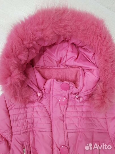 Пуховик пальто зимнее 122