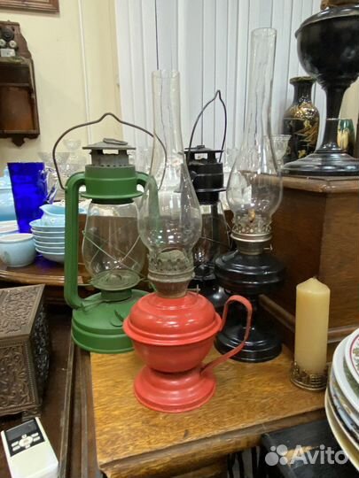 Керосиновые лампы, винтаж