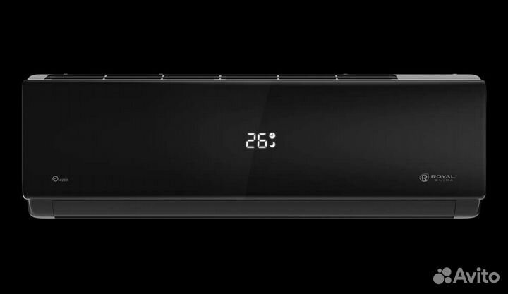 Кондиционер чёрный сплит система