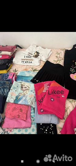 Детские вещи на девочку 4-5 лет