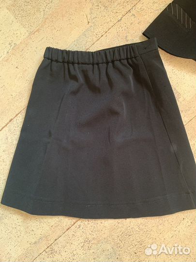 Школьная форма черная 134рост размер 36