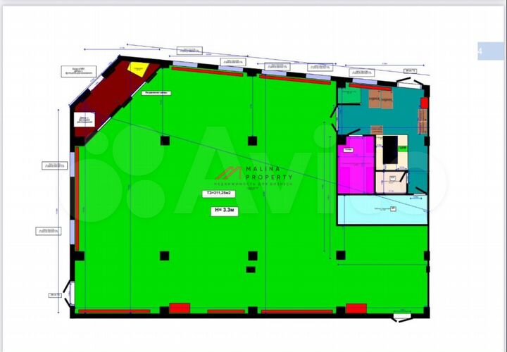 Продам торговое помещение, 373 м²