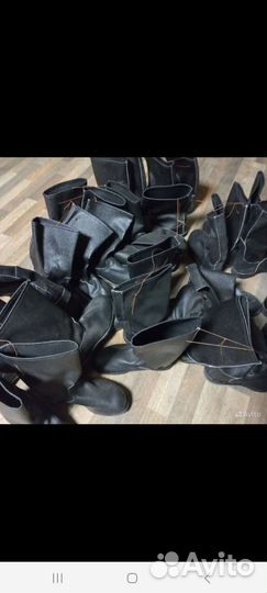 Сапоги кирзовые