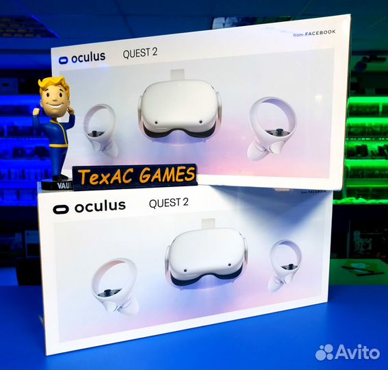 Шлем VR Oculus Quest 2 (Крм)