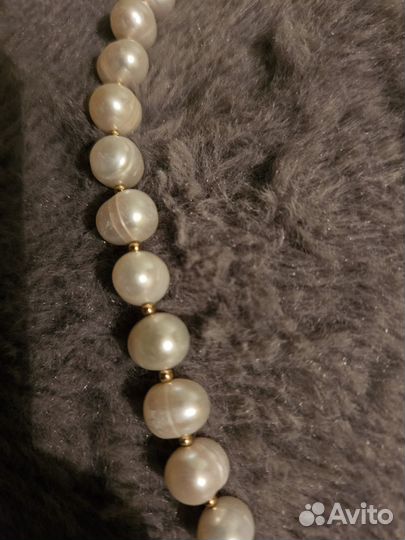 Колье sexy fish крест из натуральных камней