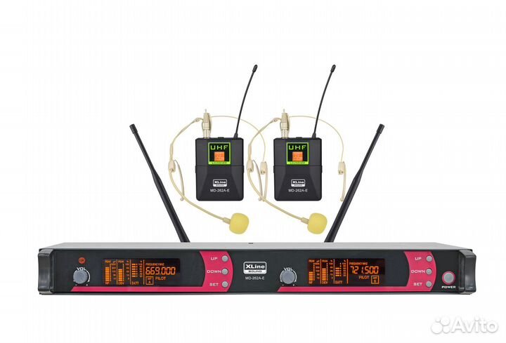 XLine MD-262A радиосистема двухканальная