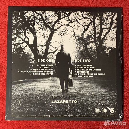 Jack White - Lazaretto (Blue White LP + 7’’ +Book)