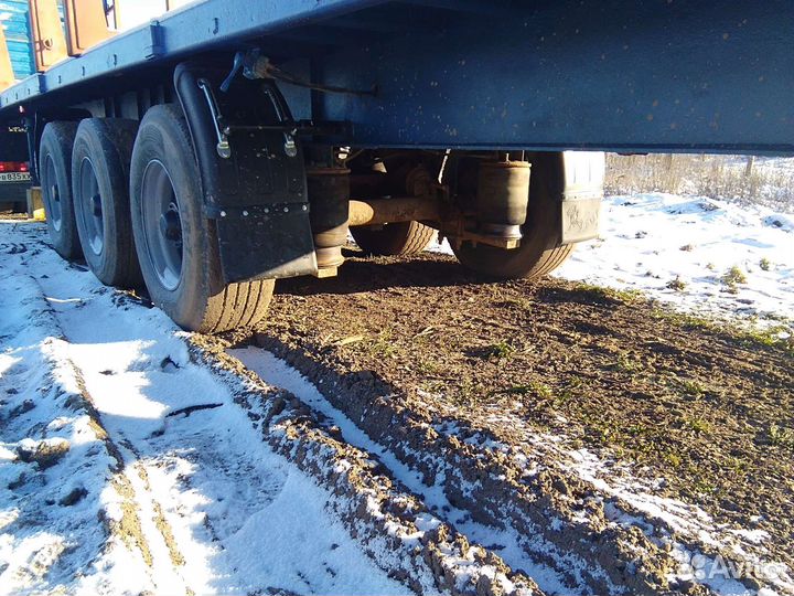 Полуприцеп бортовой МАЗ 9758-043, 2006