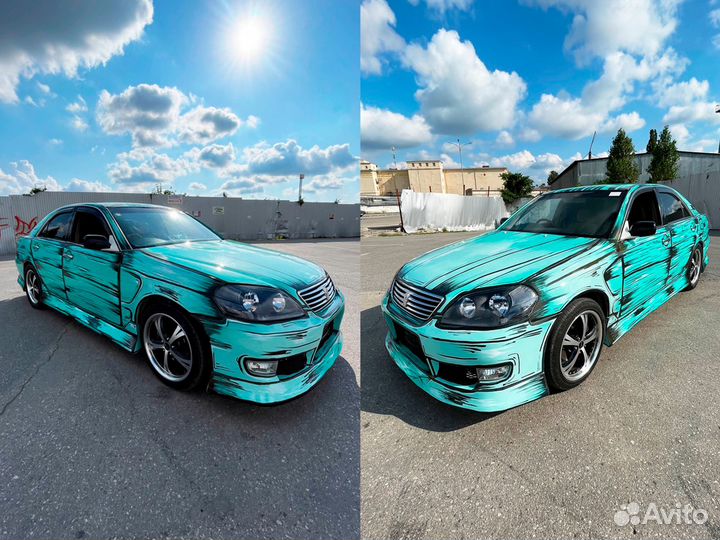 Роспись авто, рисунок на авто, граффити на авто