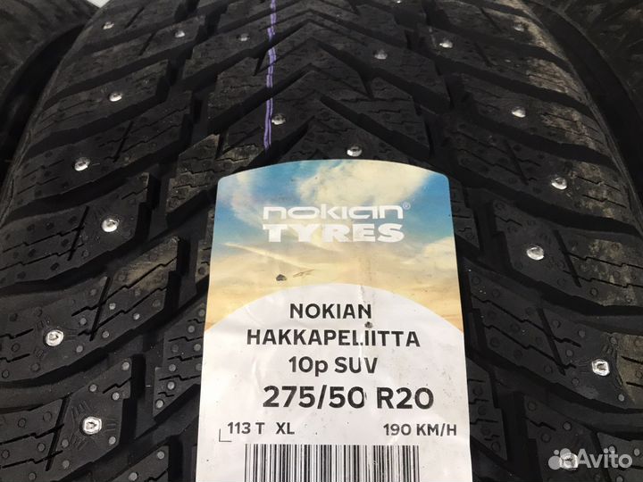 Nokian Tyres Hakkapeliitta 10p SUV 275/50 R20 113T