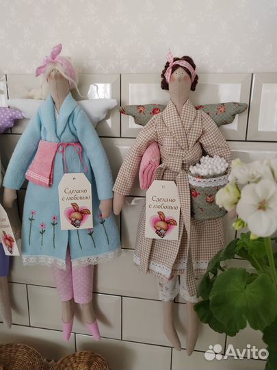 Интерьерные куклы Тильда