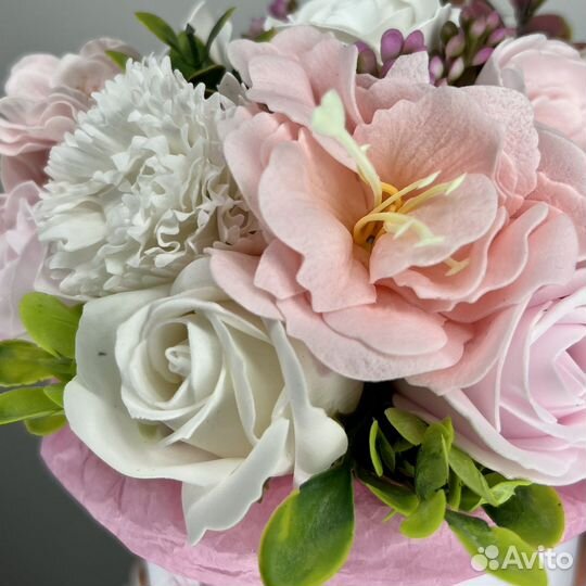 Букет цветов из мыла