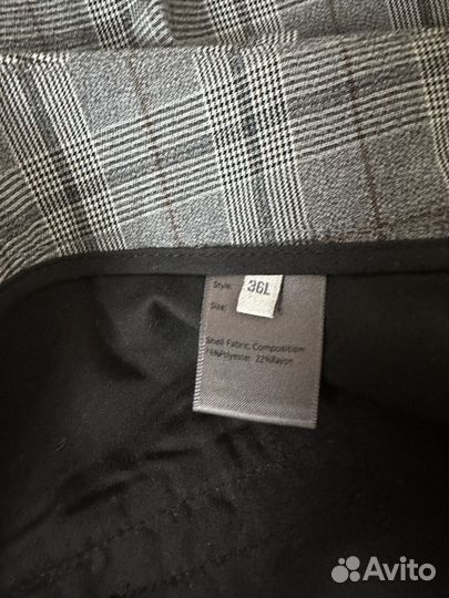 Брюки женские Mezzatorre серые клетка