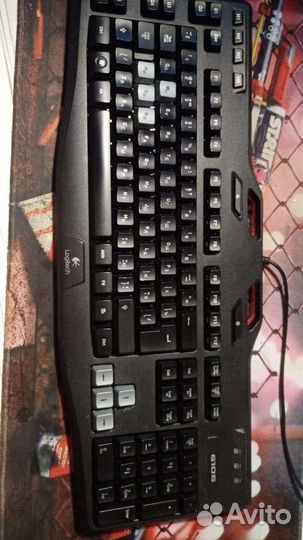 Игровая клавиатура и игровая мышь