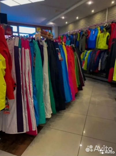 Брюки горнолыжные утепленные