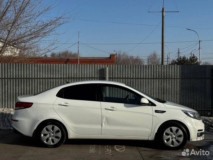 Kia Rio 1.6 МТ, 2016, 153 000 км