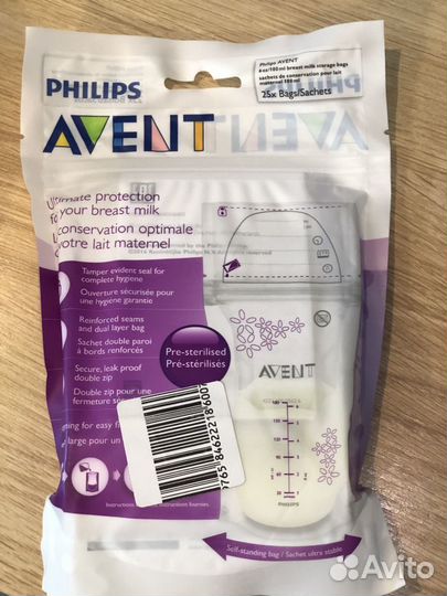 Philips Avent Пакеты для хранения грудного молока