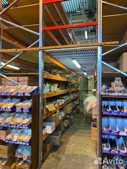 Мезонин складской 2 этажа много полок. В наличии